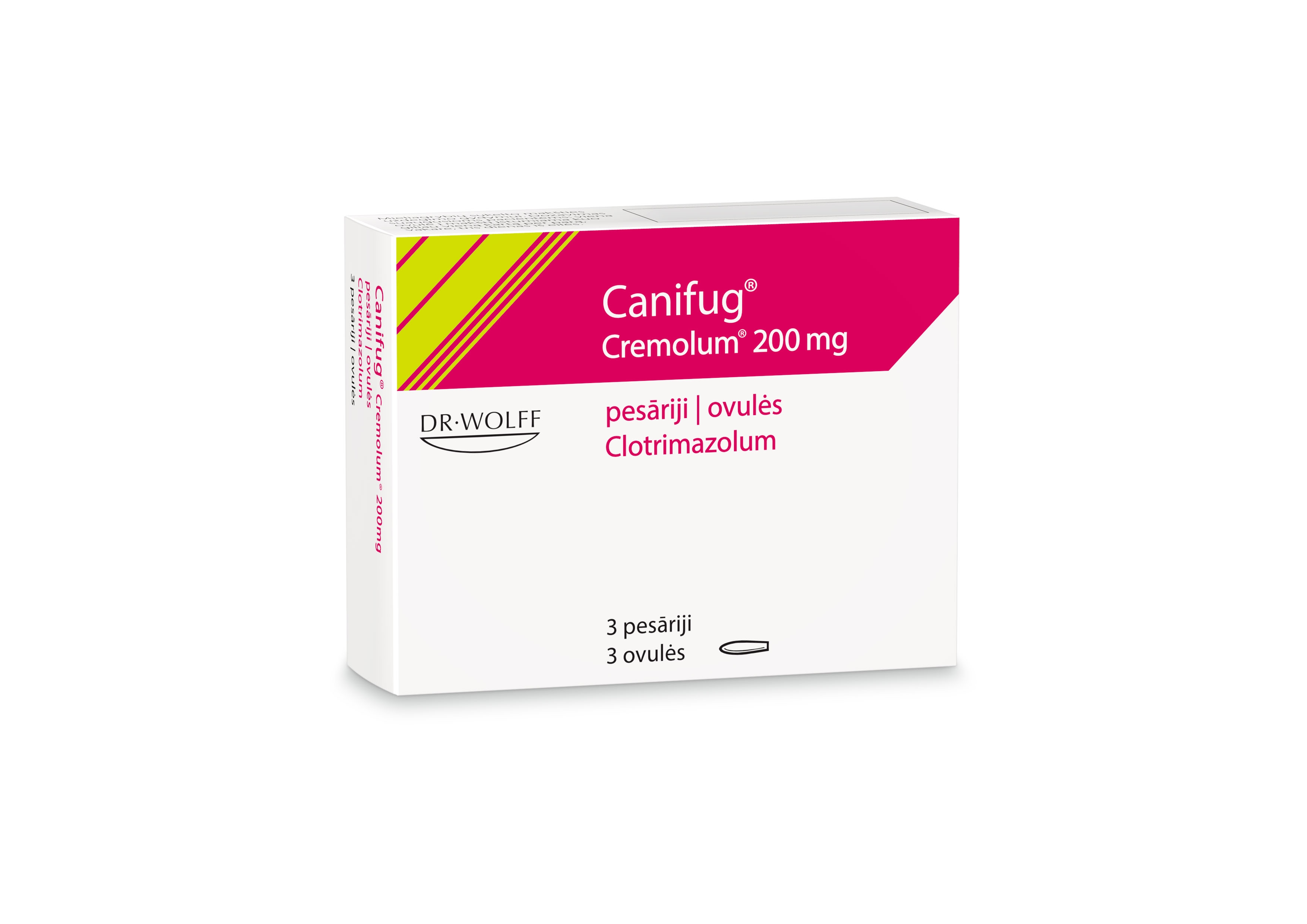 Canifug cremolum 200mg ovulės N3 -  