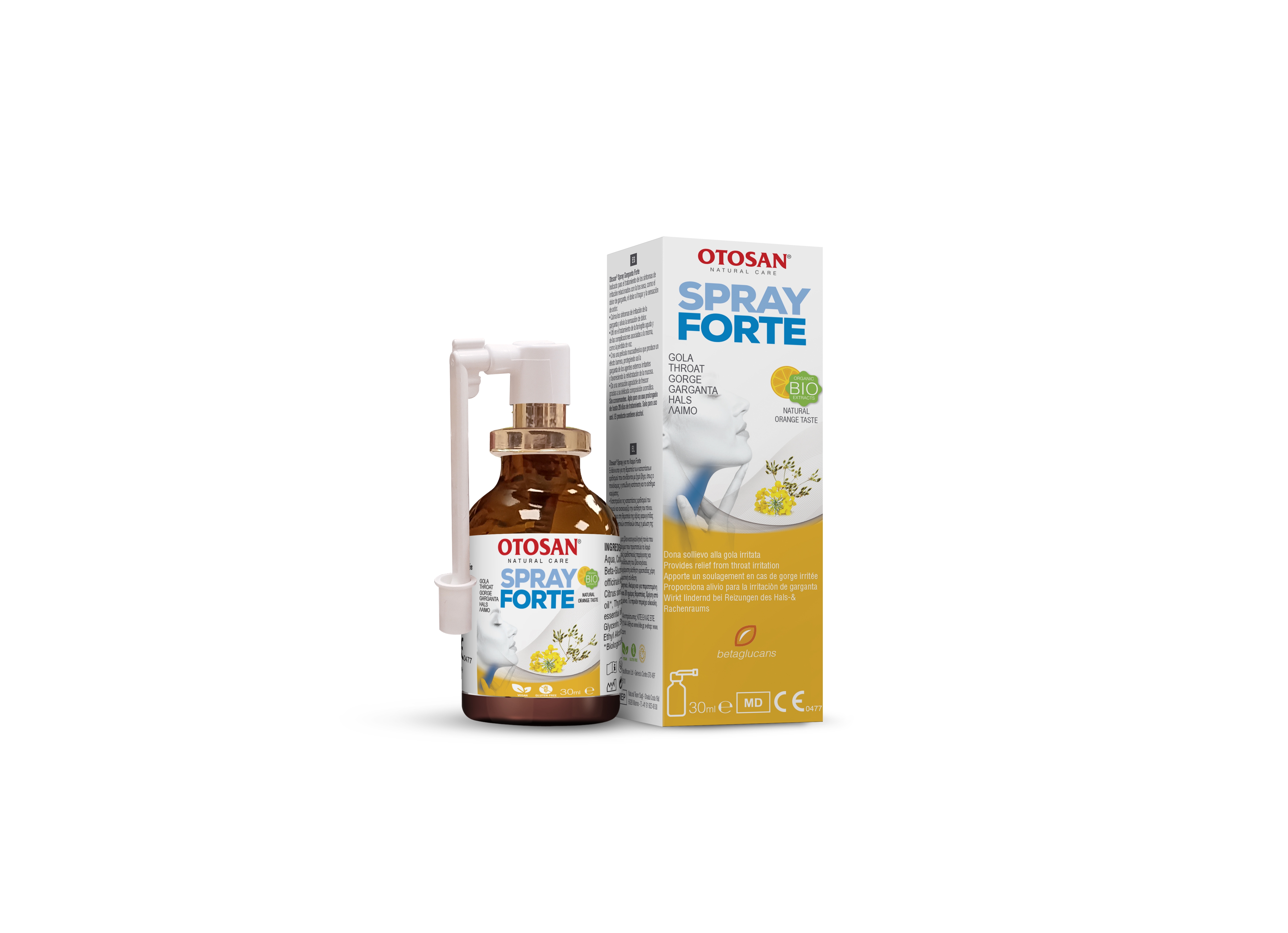 „OTOSAN® SPRAY FORTE“ gerklės purškalas, 30ml -  