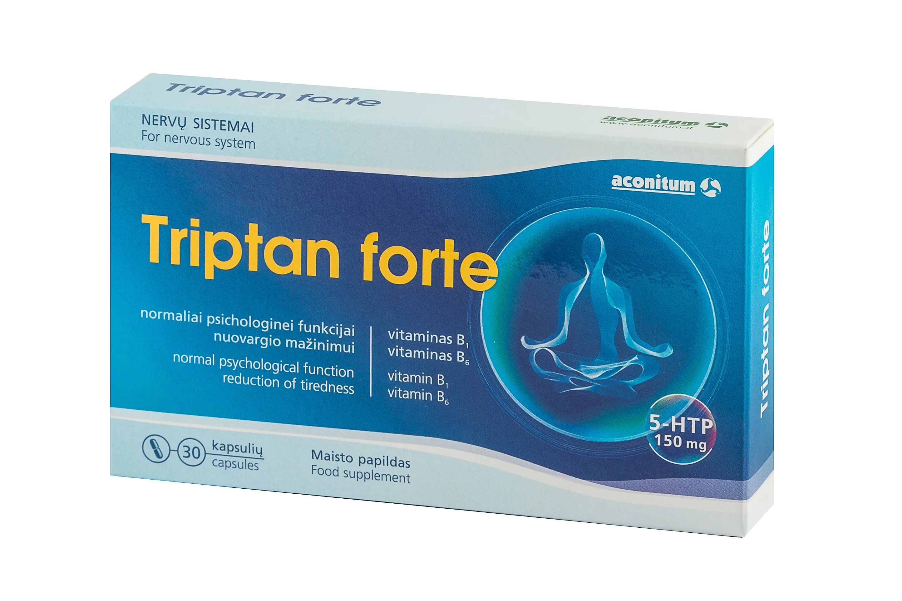 ACONITUM TRIPTAN FORTE, 30 kapsulių -  