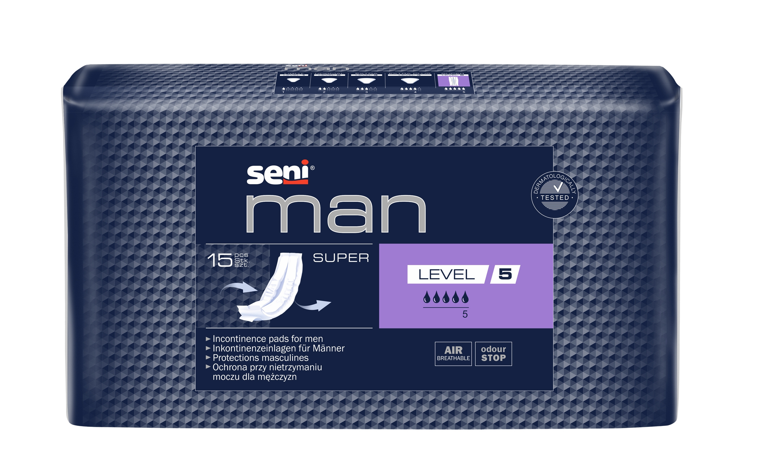 SENI MAN Super Level 5 įklotai, N15 -  