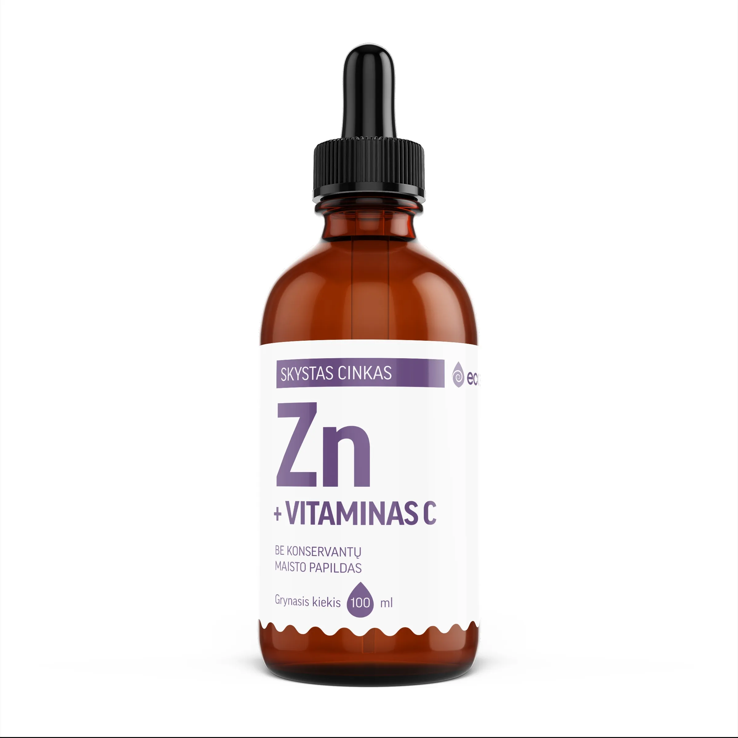 ECOSH skystas cinkas su vitaminu C, 100ml -  