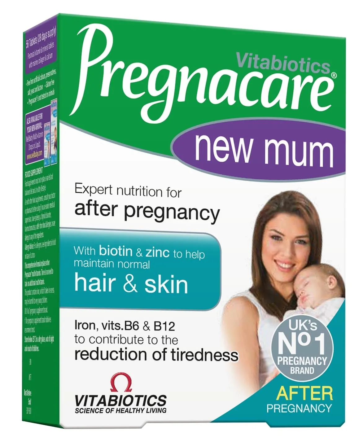 PREGNACARE NEW MUM, 56 tabletės -  