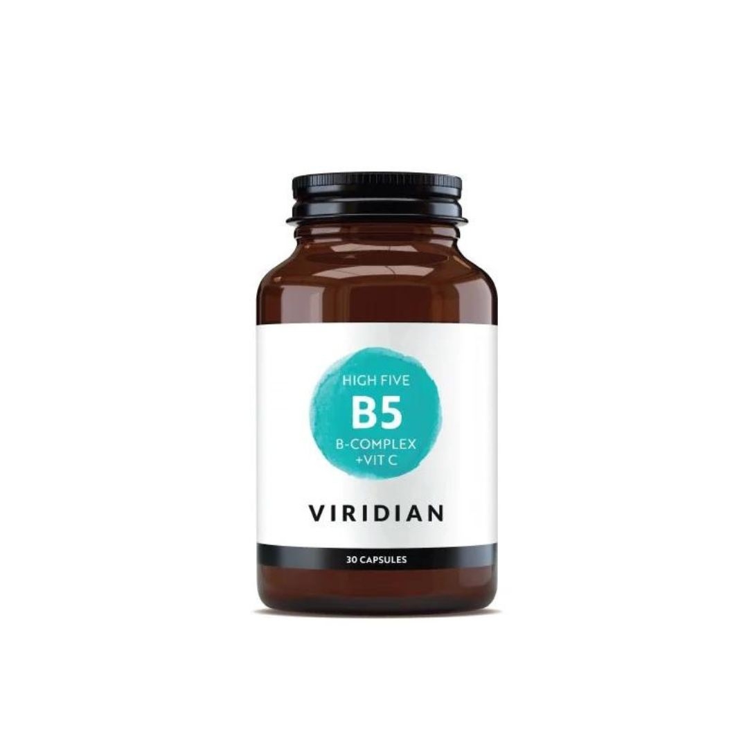 VIRIDIAN HIGH FIVE B-COMPLEX + Vit C, N30 -  