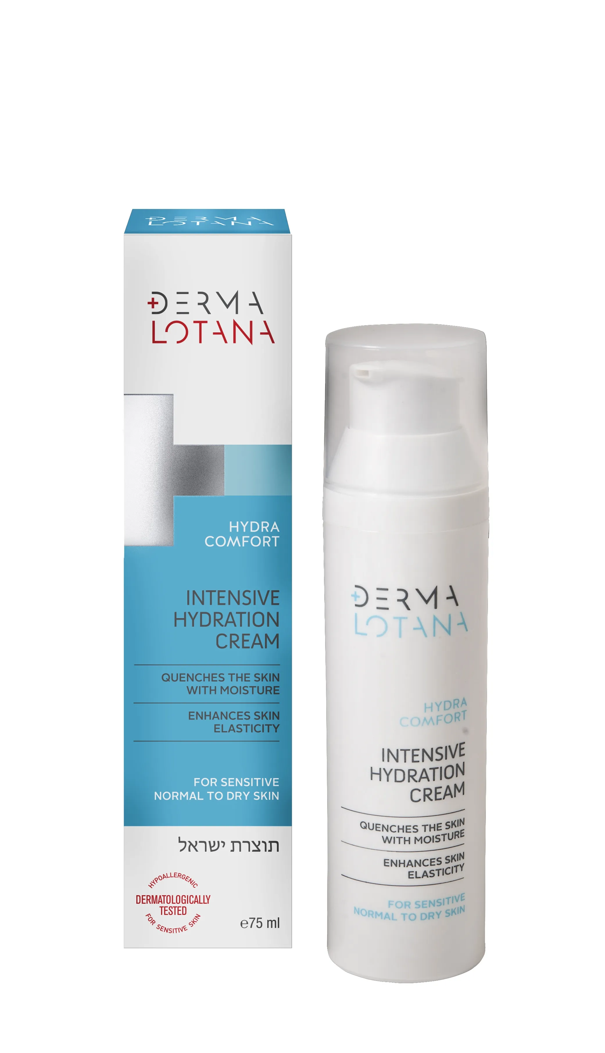 DERMALOTANA drėkinamasis kremas HYDRA COMFORT, 75ml -  