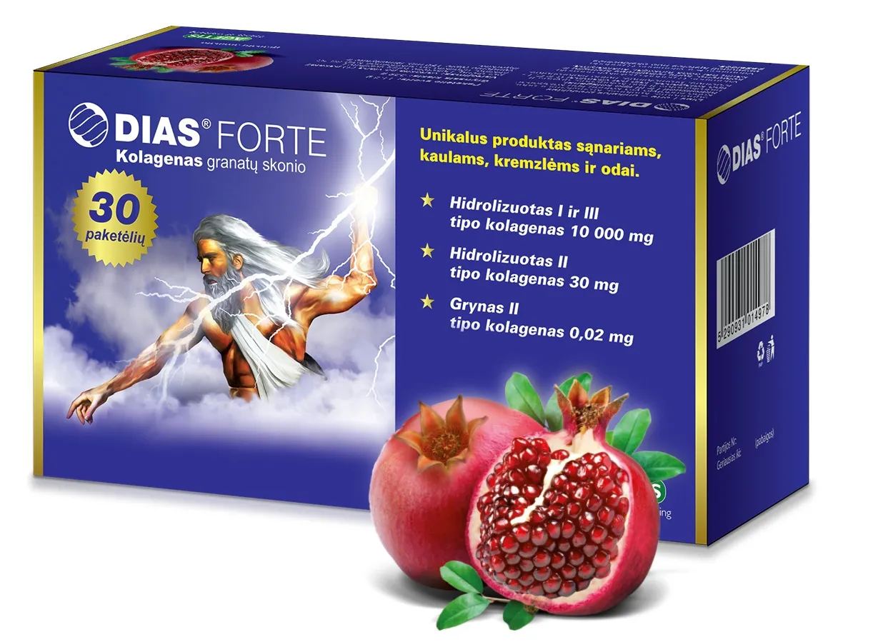 DIAS FORTE (Collagen) granatų sk. N30 -  