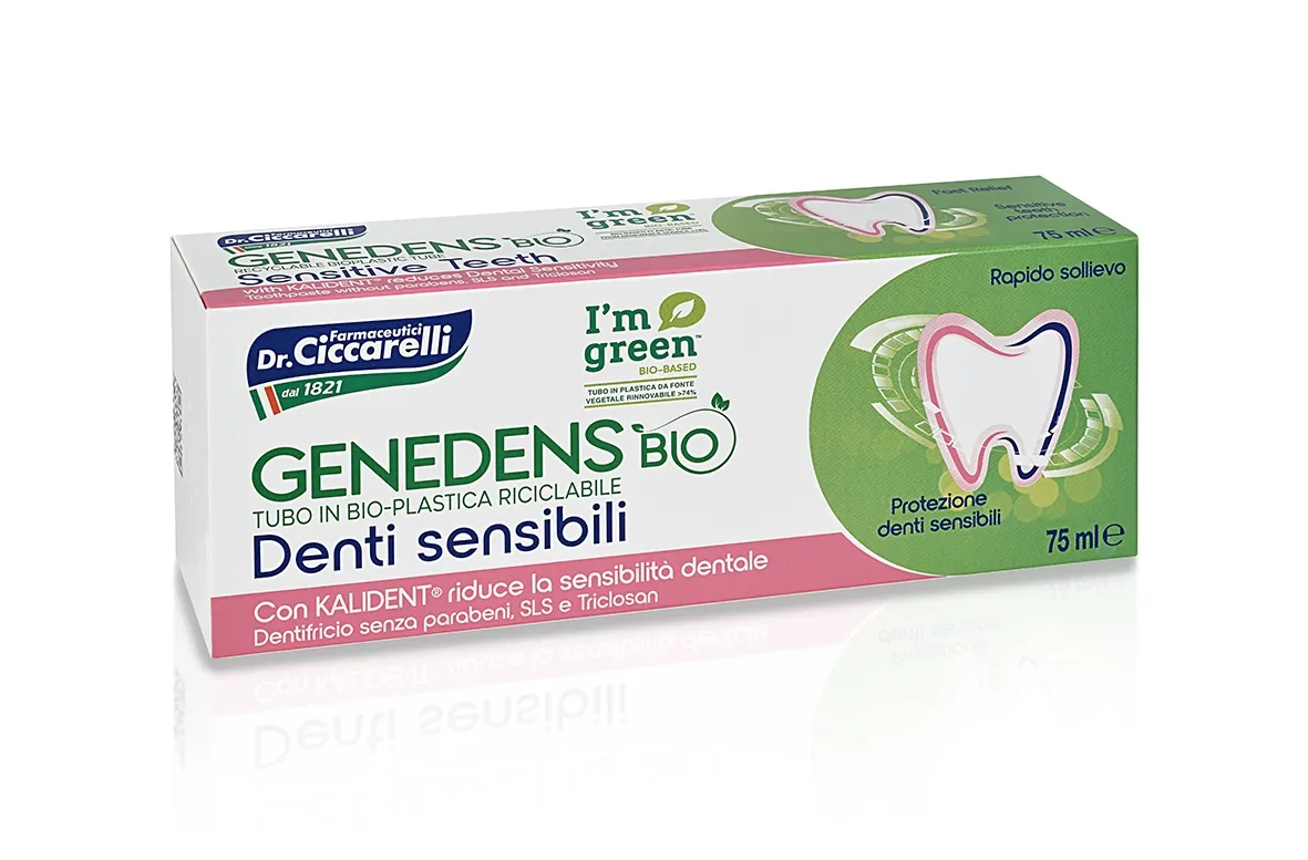 GENEDENS BIO dantų pasta jautriems dantims, 75ml -  