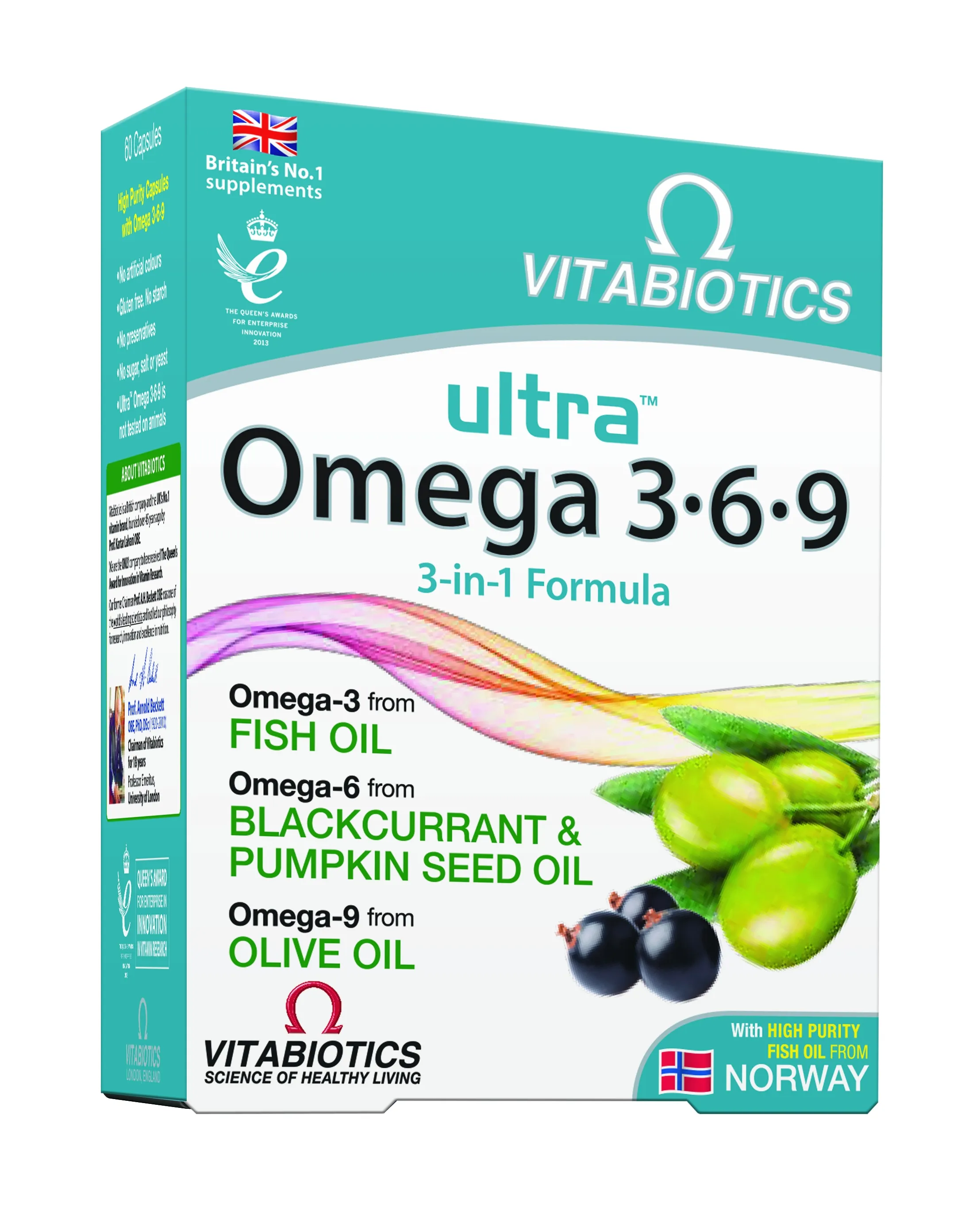 Ultra Omega 3-6-9 kapsulės N60 -  