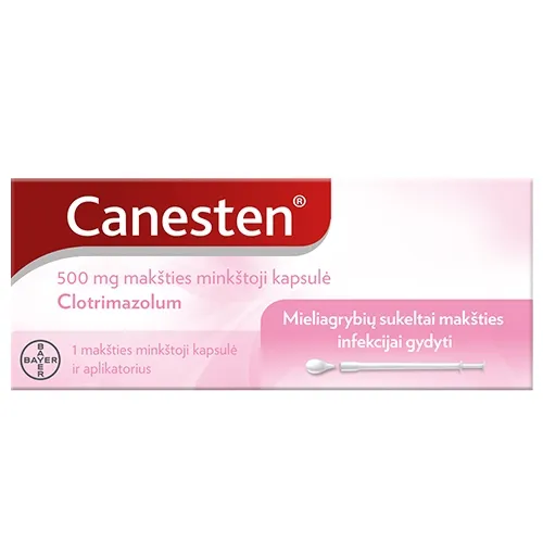 Canesten 500mg makšt. caps. N1 -  5