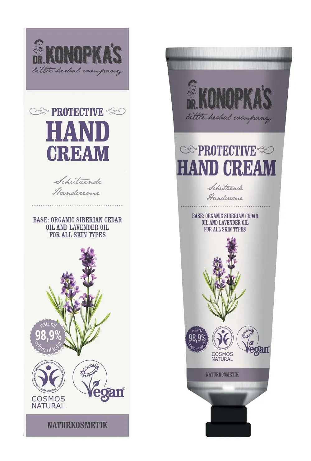 KONOPKA kr. rankoms apsauginis "Levanda" 75ml -  