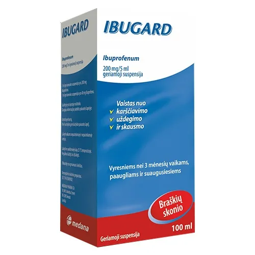 Ibugard 200mg/5ml susp.100ml N1 -  5