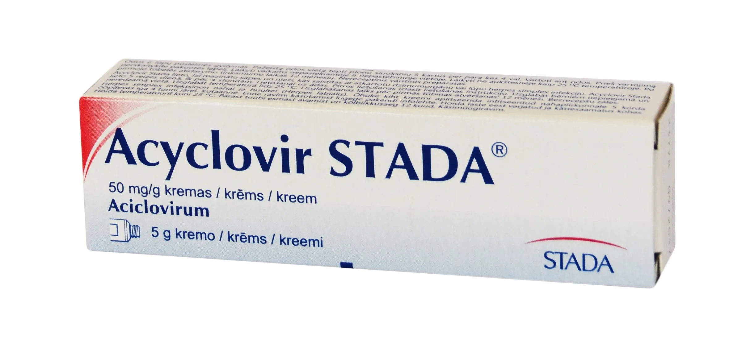 Acyclovir Stada 50mg/g kremas 5g N1 -  