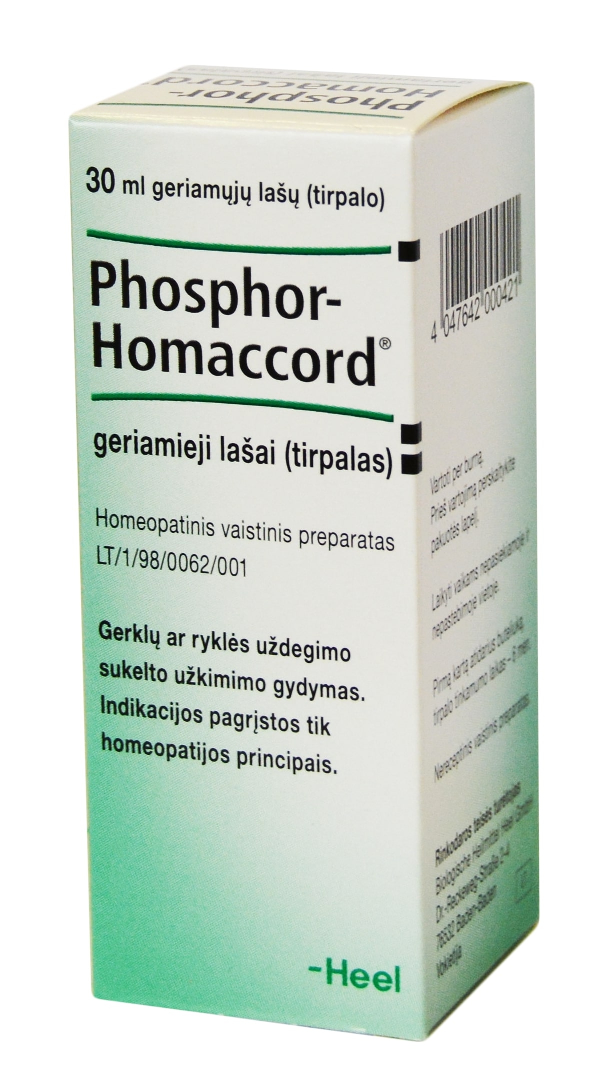 Phosphor-Homaccord geriamieji lašai 30ml -  