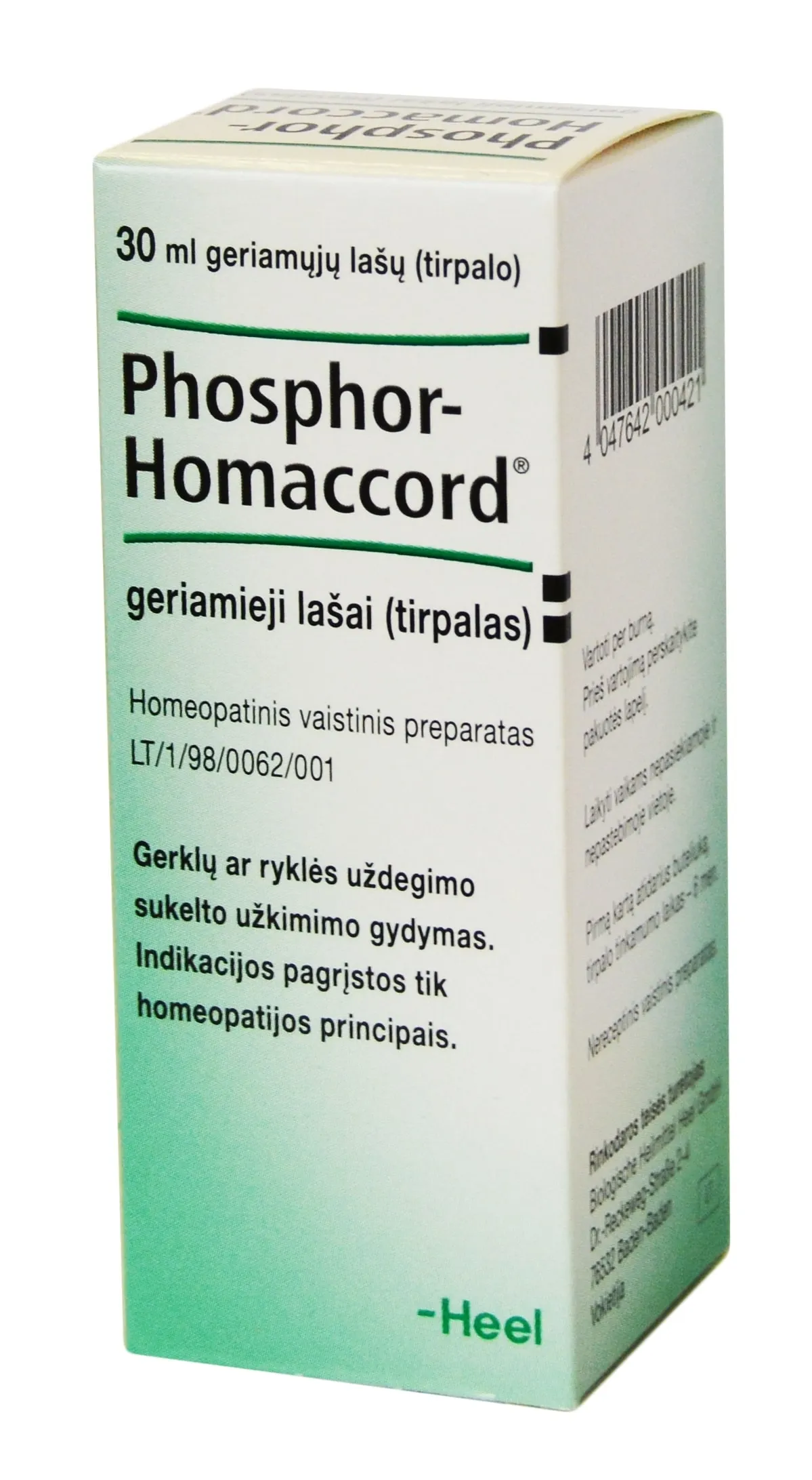 Phosphor-Homaccord geriamieji lašai 30ml -  
