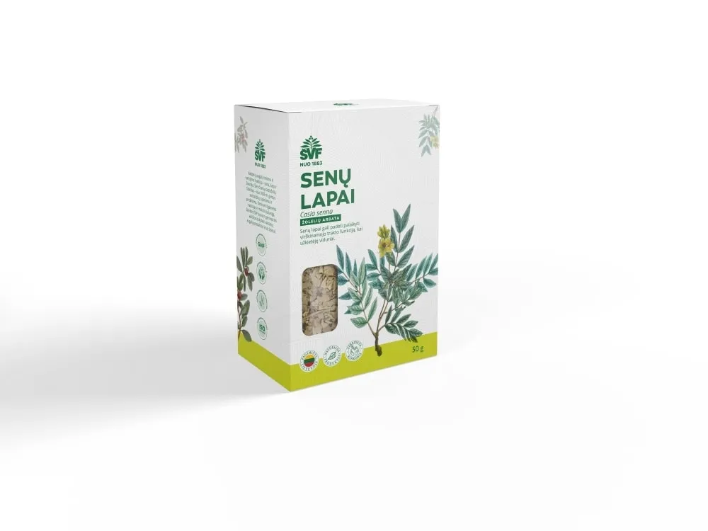 ŠVF žolelių arbata SENŲ LAPAI, 50g -  