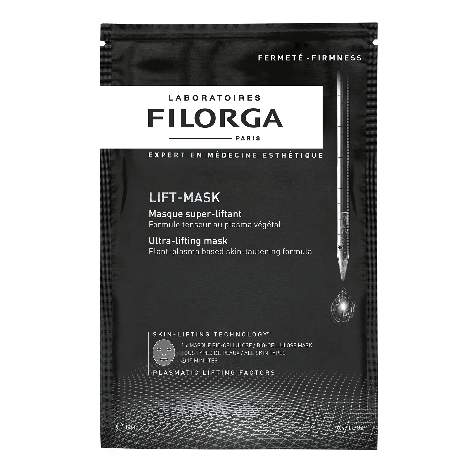 FILORGA bioceliuliozinė stangrinamoji veido kaukė LIFT, N1 -  5
