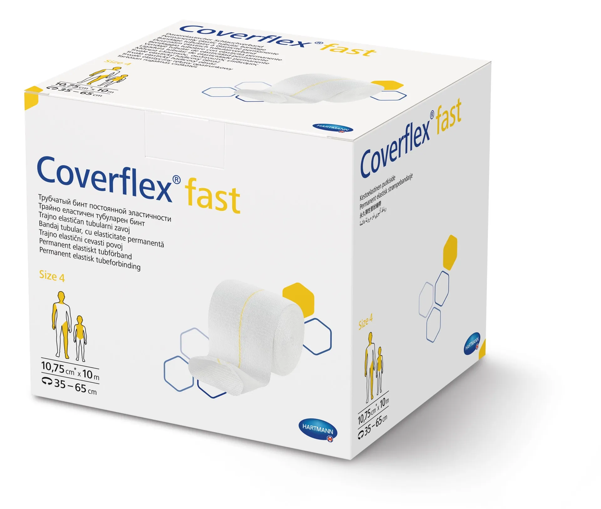 Coverflex® Fast tubuliarinis tvarstis 10,7 cm x 10 m, 4 dydis, 1 vnt. -  
