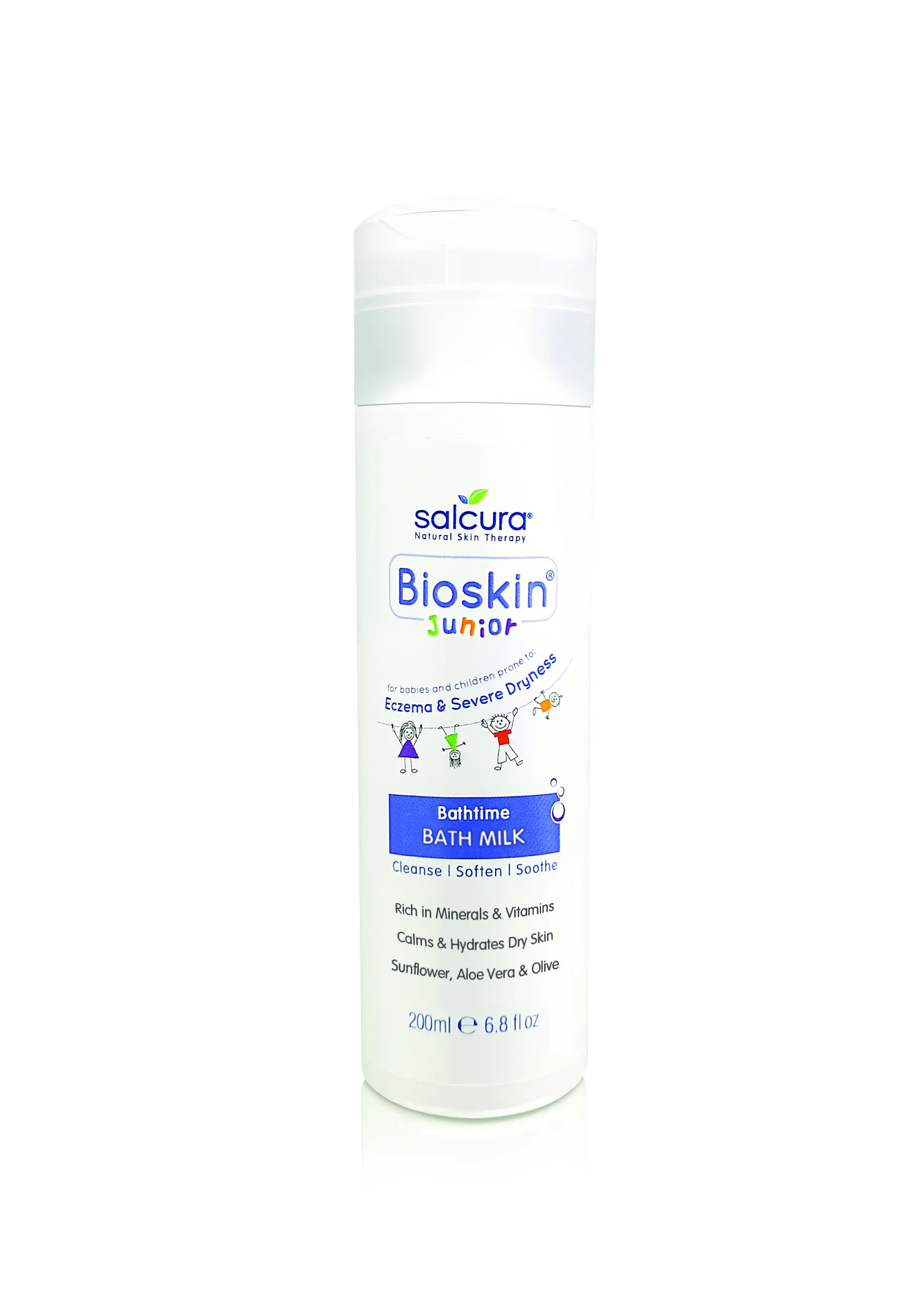 SALCURA vonios pienelis BIOSKIN JUNIOR BATH MILK, 200ml -  