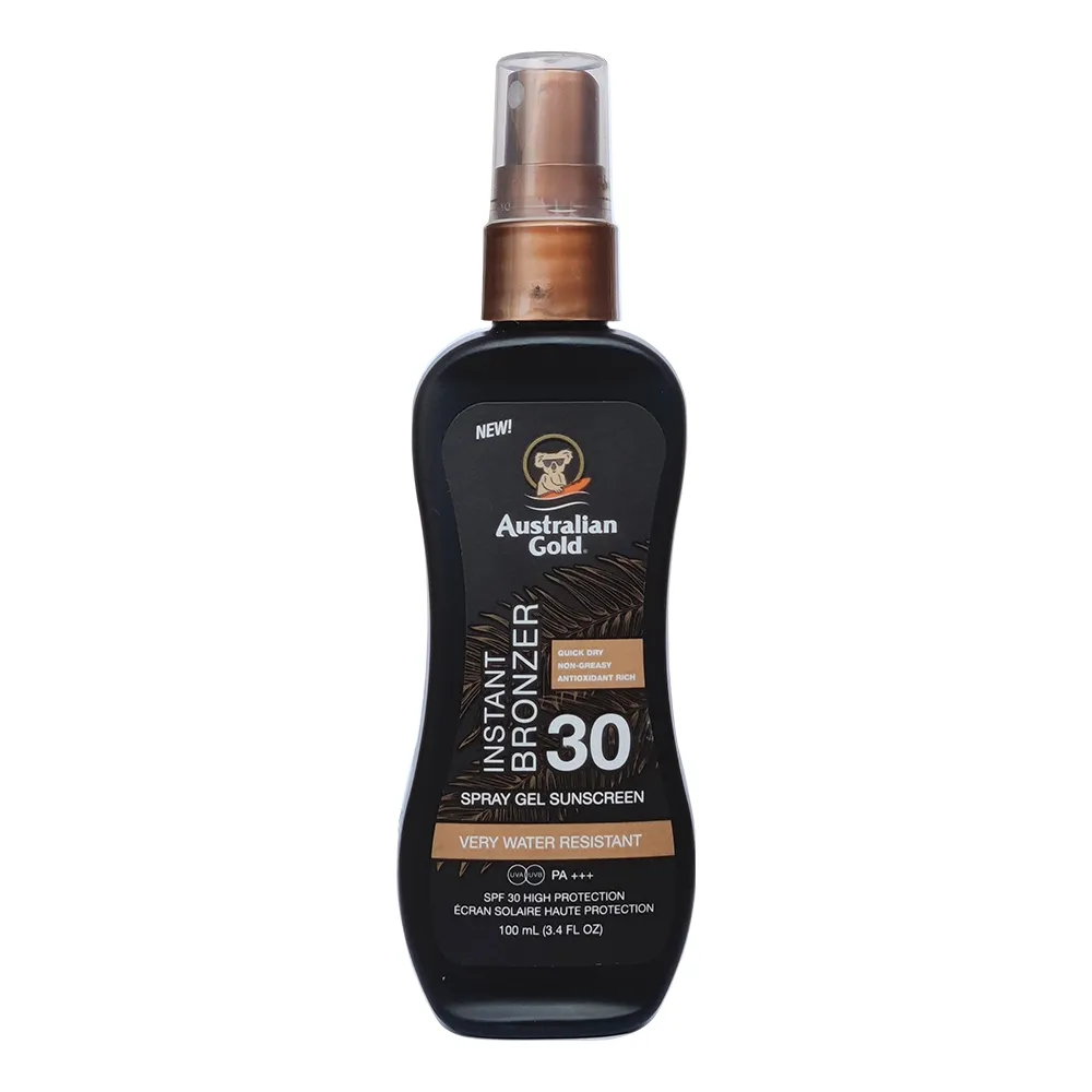 AUSTRALIAN GOLD apsauginis pienelis su bronzantais SPF30, 100ml -  