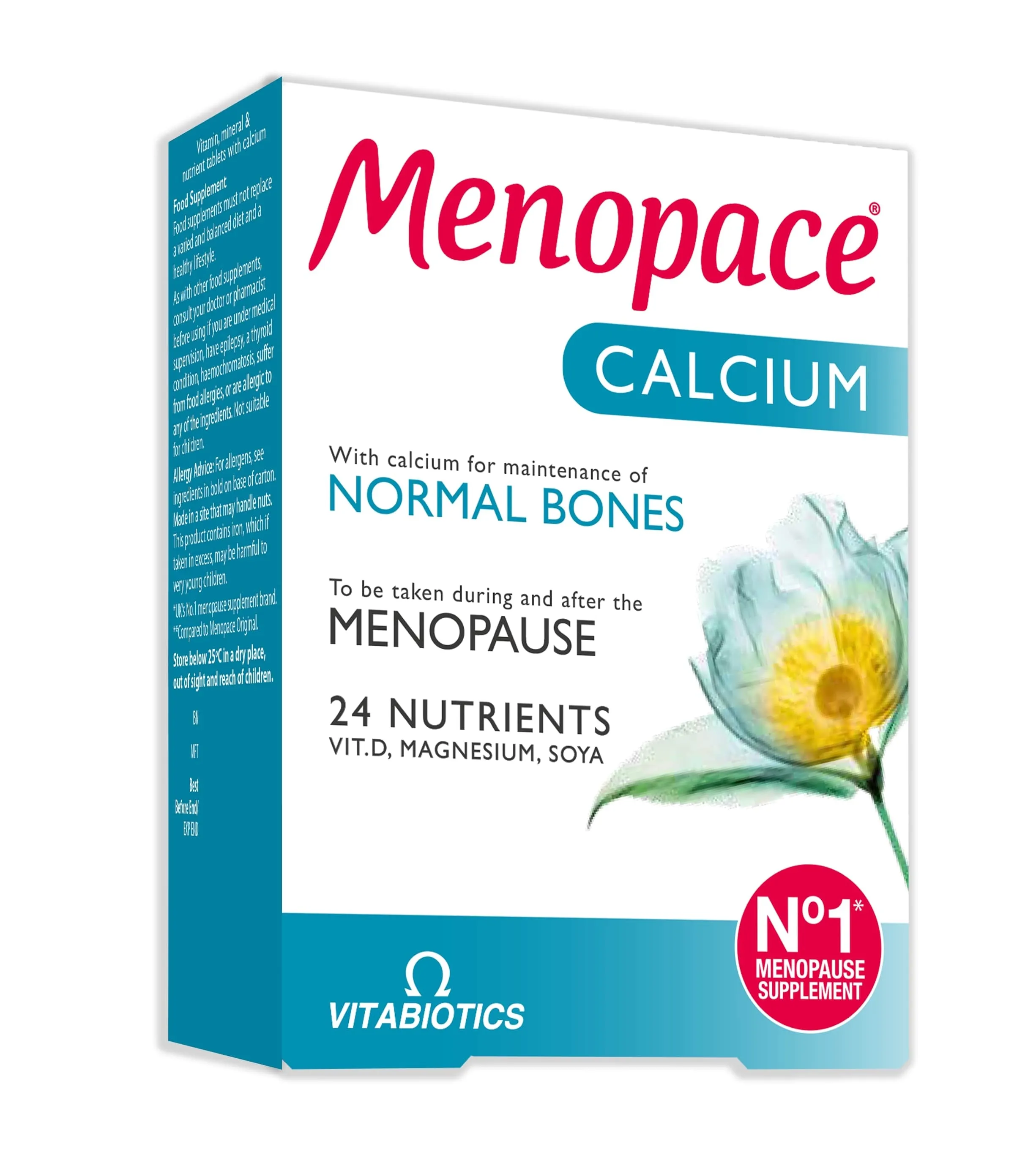 Menopace Calcium tabletės N60 -  
