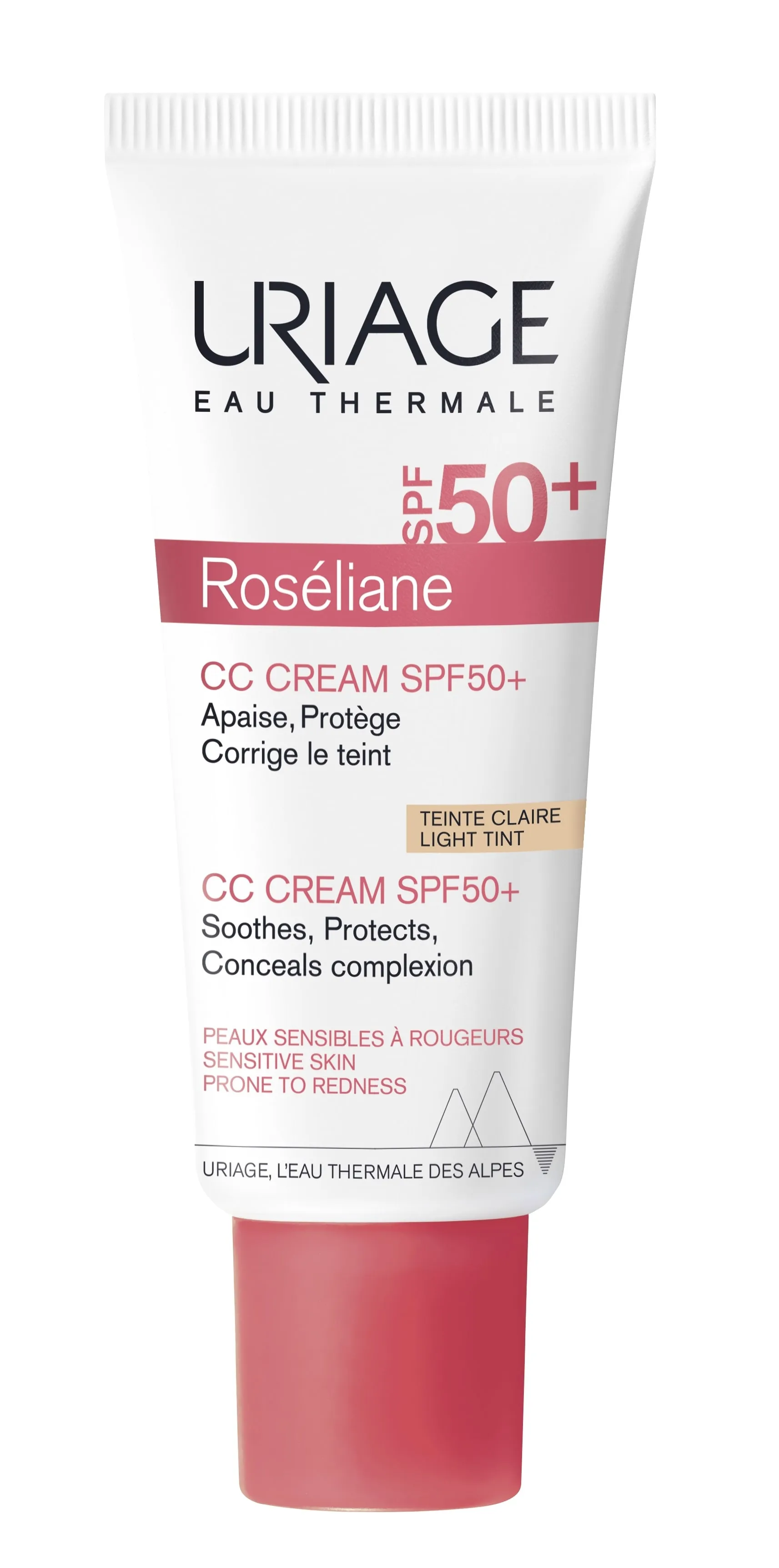URIAGE universalus toninis kremas ROSELIANE CC SPF50+, 40ml -  