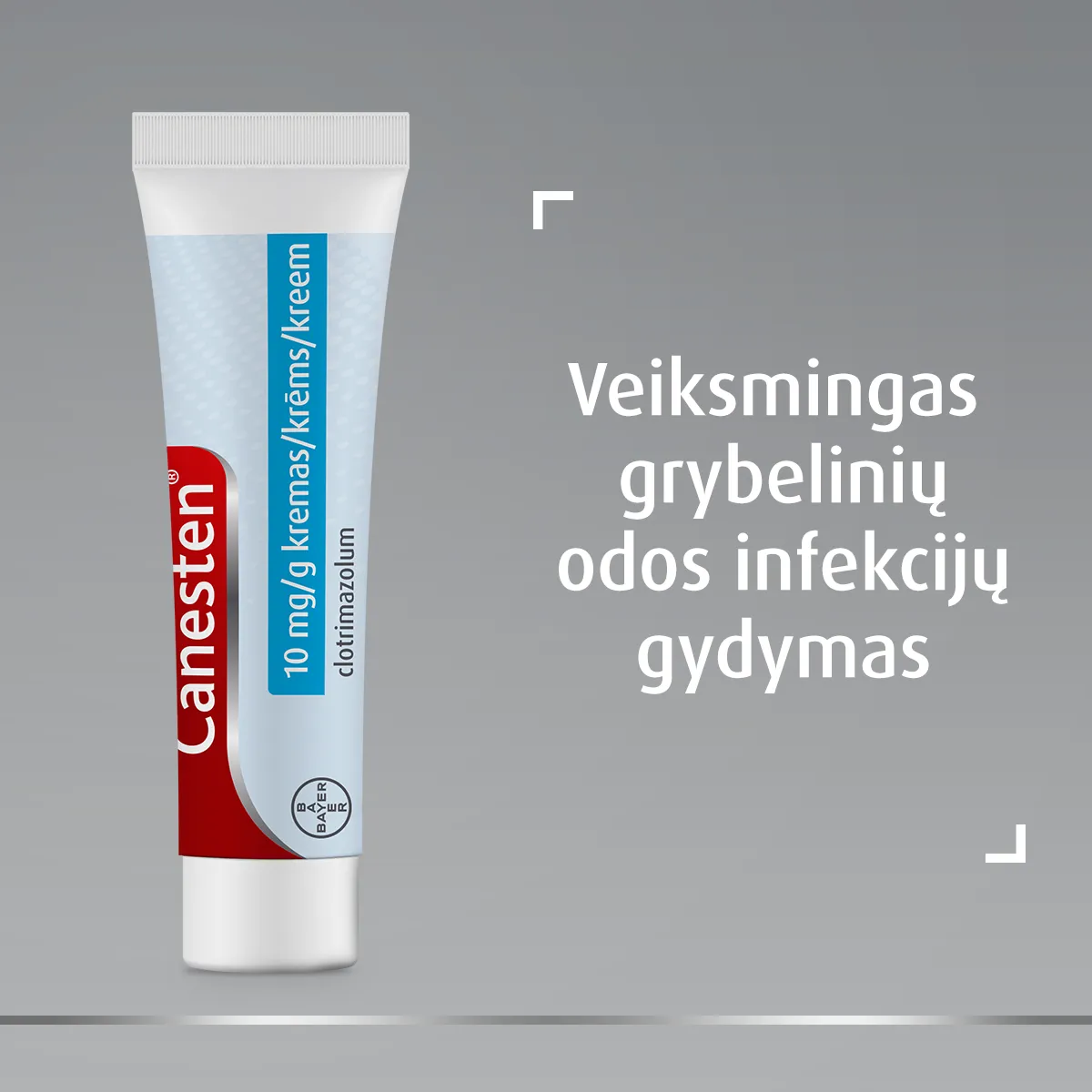 Canesten [Clotrimazole Bayer] 10mg/g kremas 20g -  4
