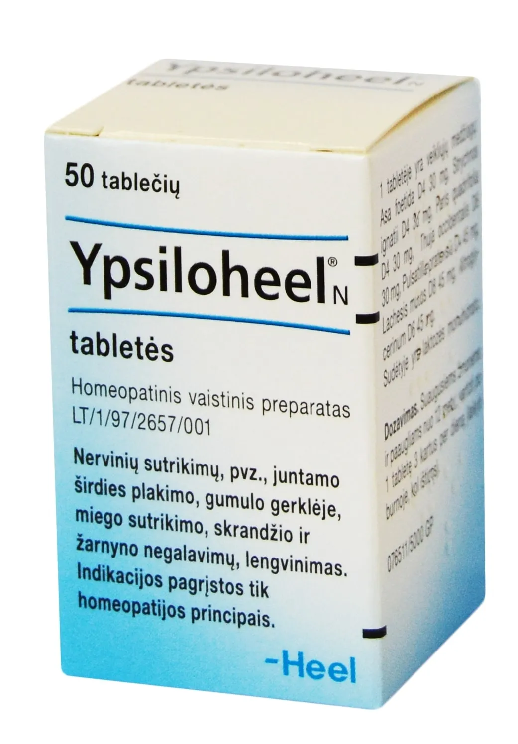 Ypsiloheel N tabletės N50 -  