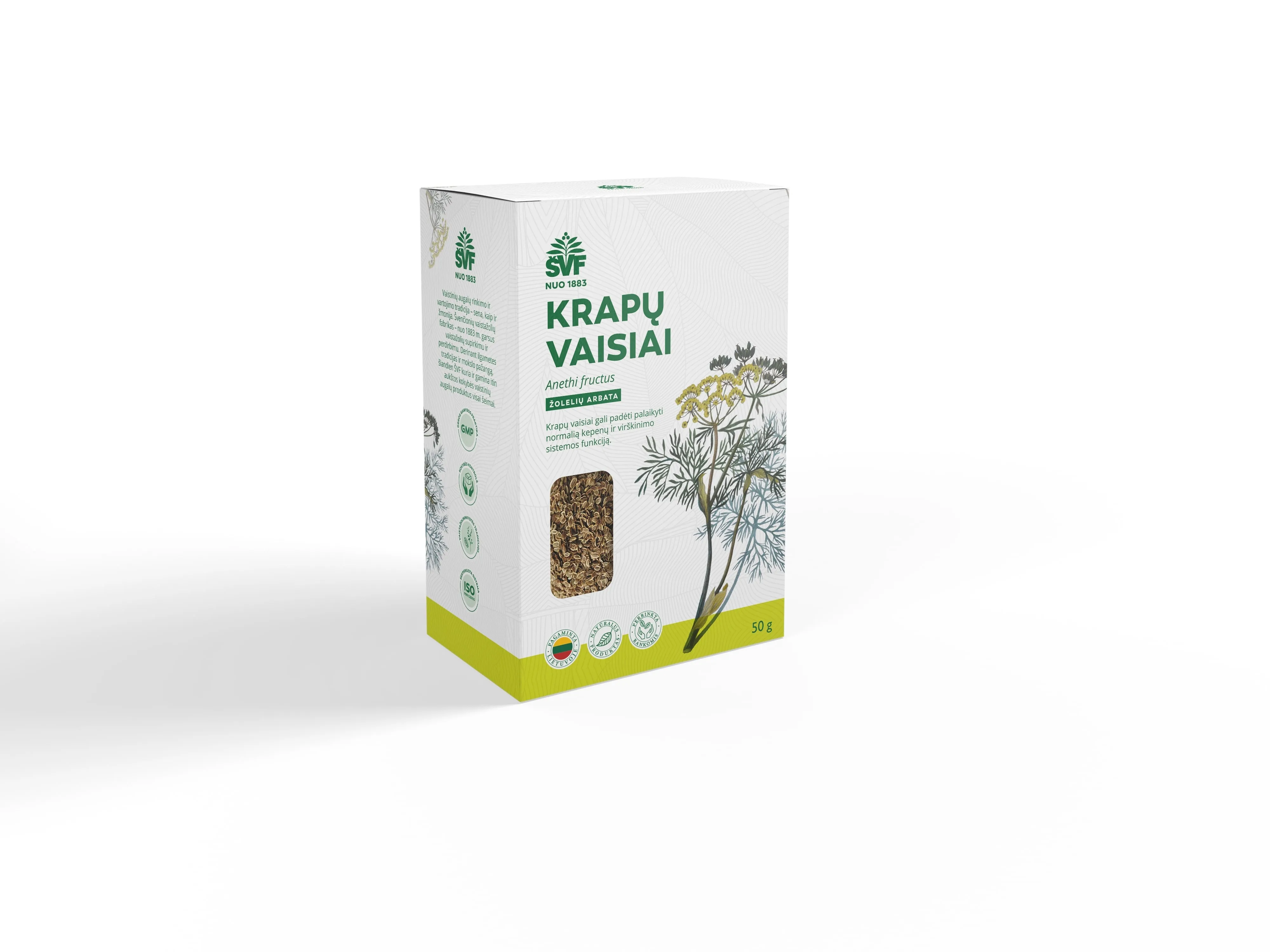 ŠVF žolelių arbata KRAPŲ VAISIAI, 50g -  