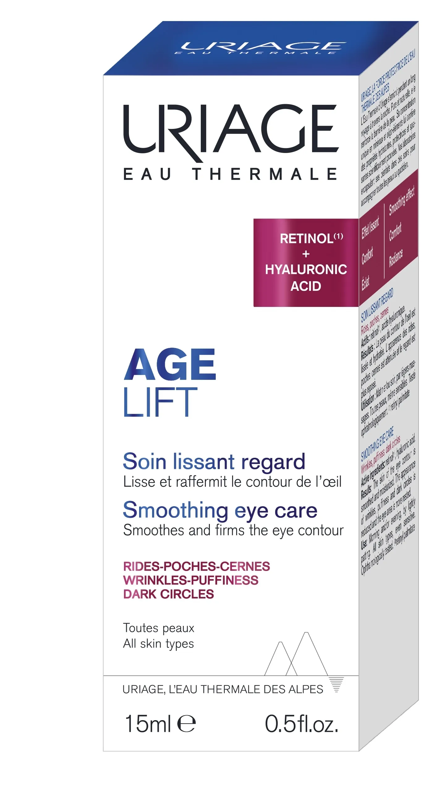 URIAGE paakių kremas AGE LIFT, 15ml -  