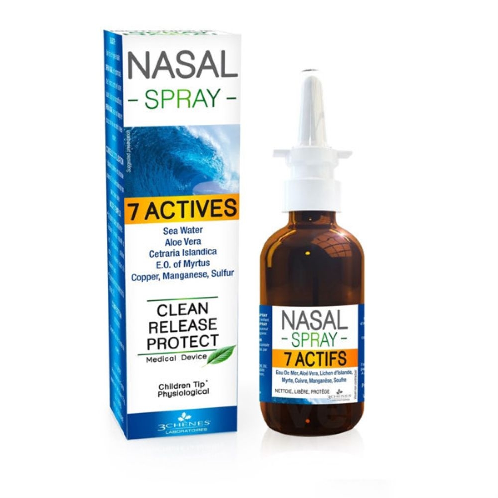 7 ACTIVES nosies purškalas, 50ml -  