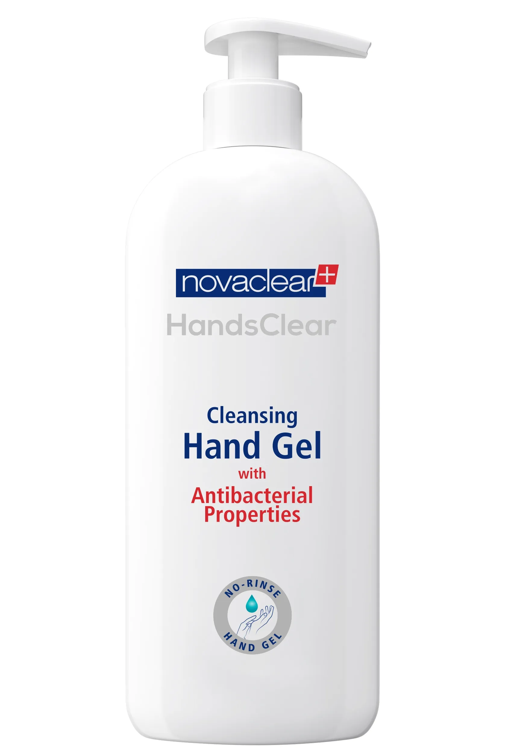 NOVACLEAR antibakterinis rankų gelis, 500ml -  