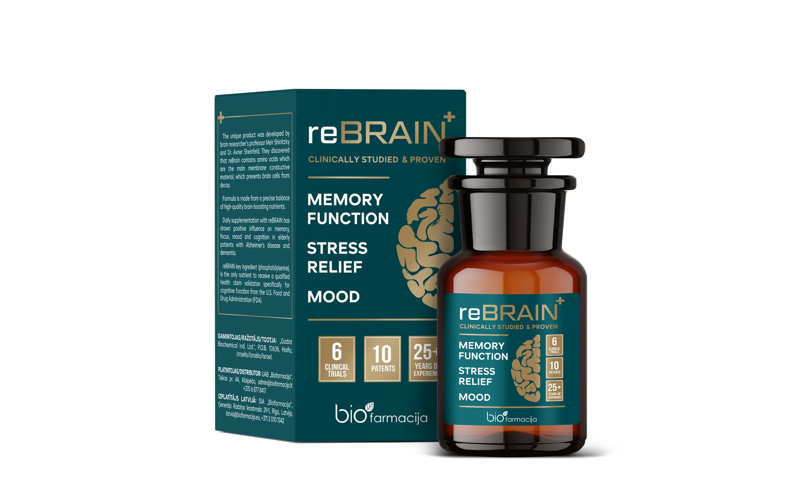 reBRAIN+ kapsulės, N60 -  