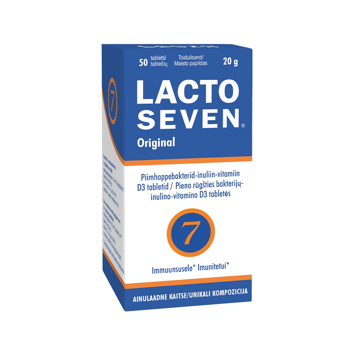 VITABALANS LACTOSEVEN tabletės N50 -  