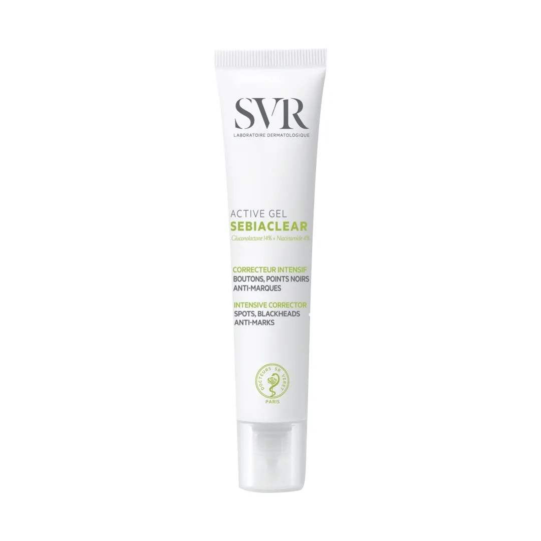 SVR Aktyvaus poveikio kremas nuo spuogų SEBIACLEAR ACTIVE,40ml -  