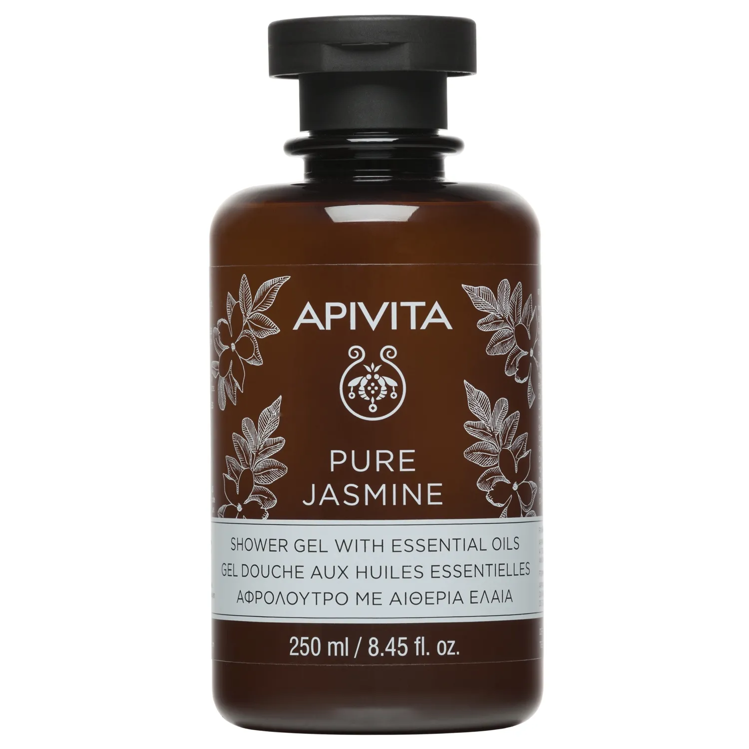 APIVITA prausiklis su jazminais, drėkinamasis, 250ml -  