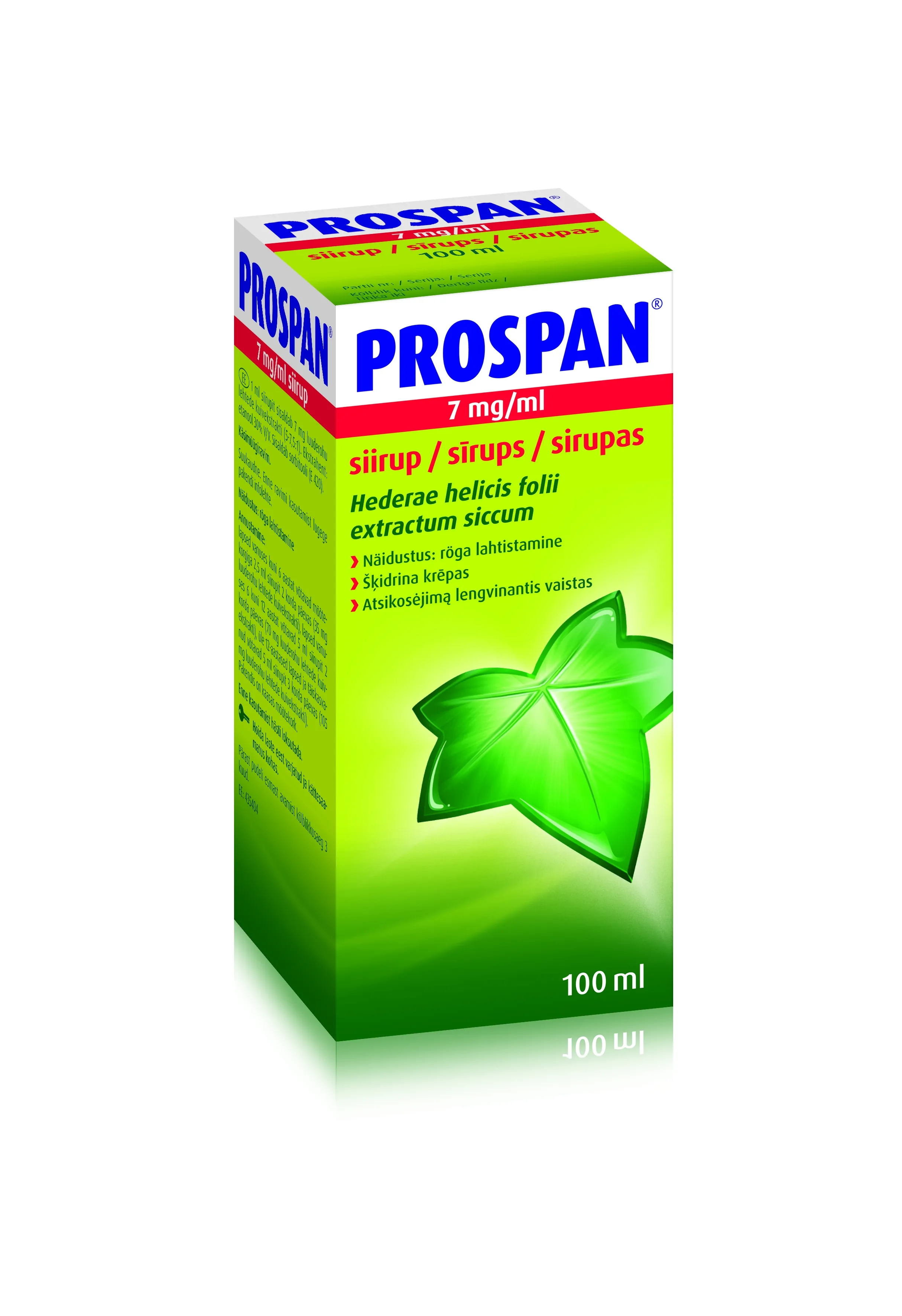 Prospan 7mg/ml sir. 100ml N1 -  