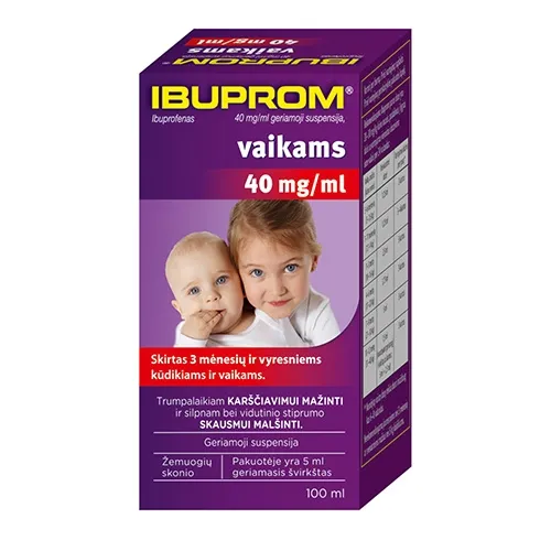Ibuprom 40mg/ml ger.susp.100ml N1 -  2