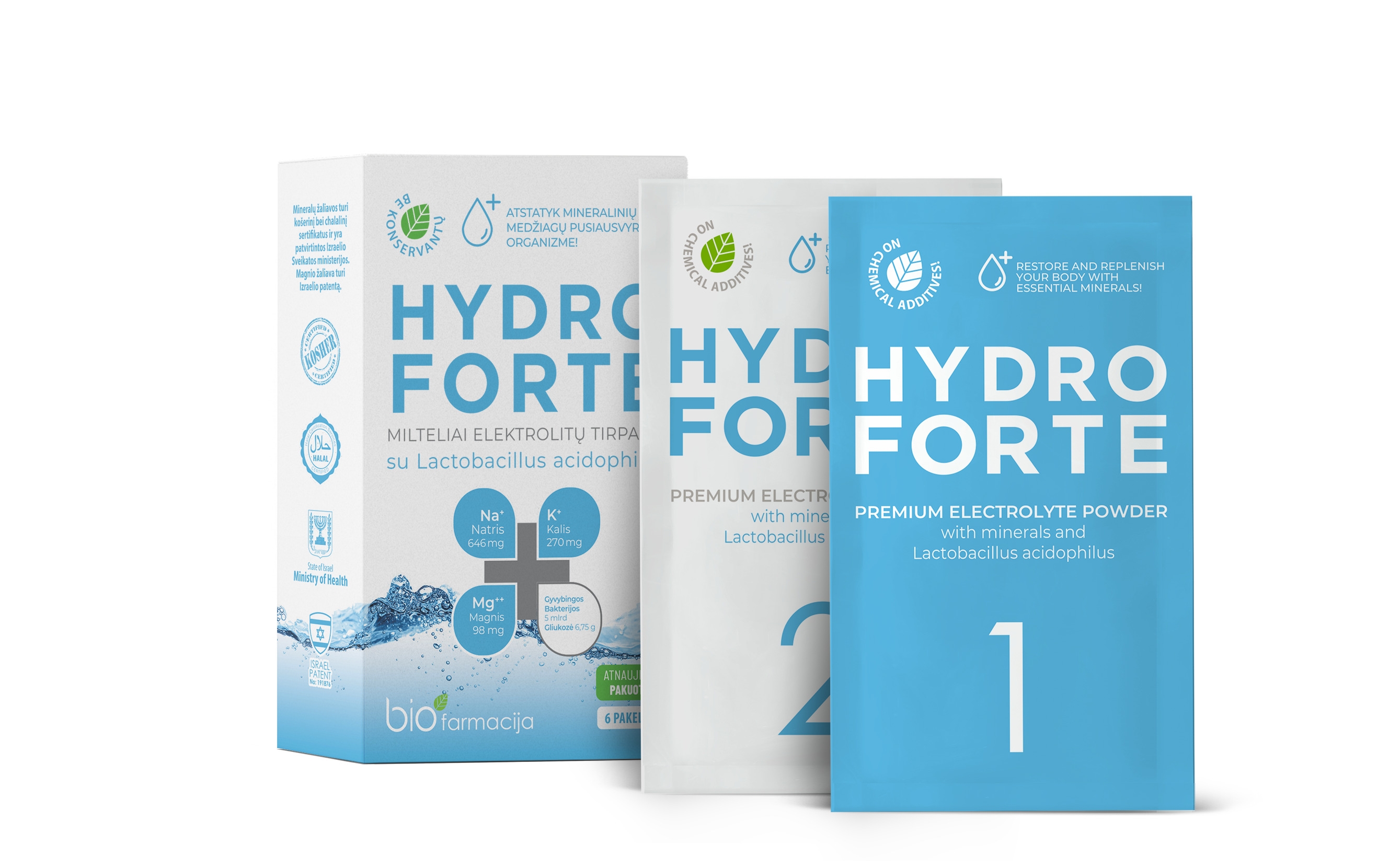 HYDRO FORTE milteliai, N6 -  
