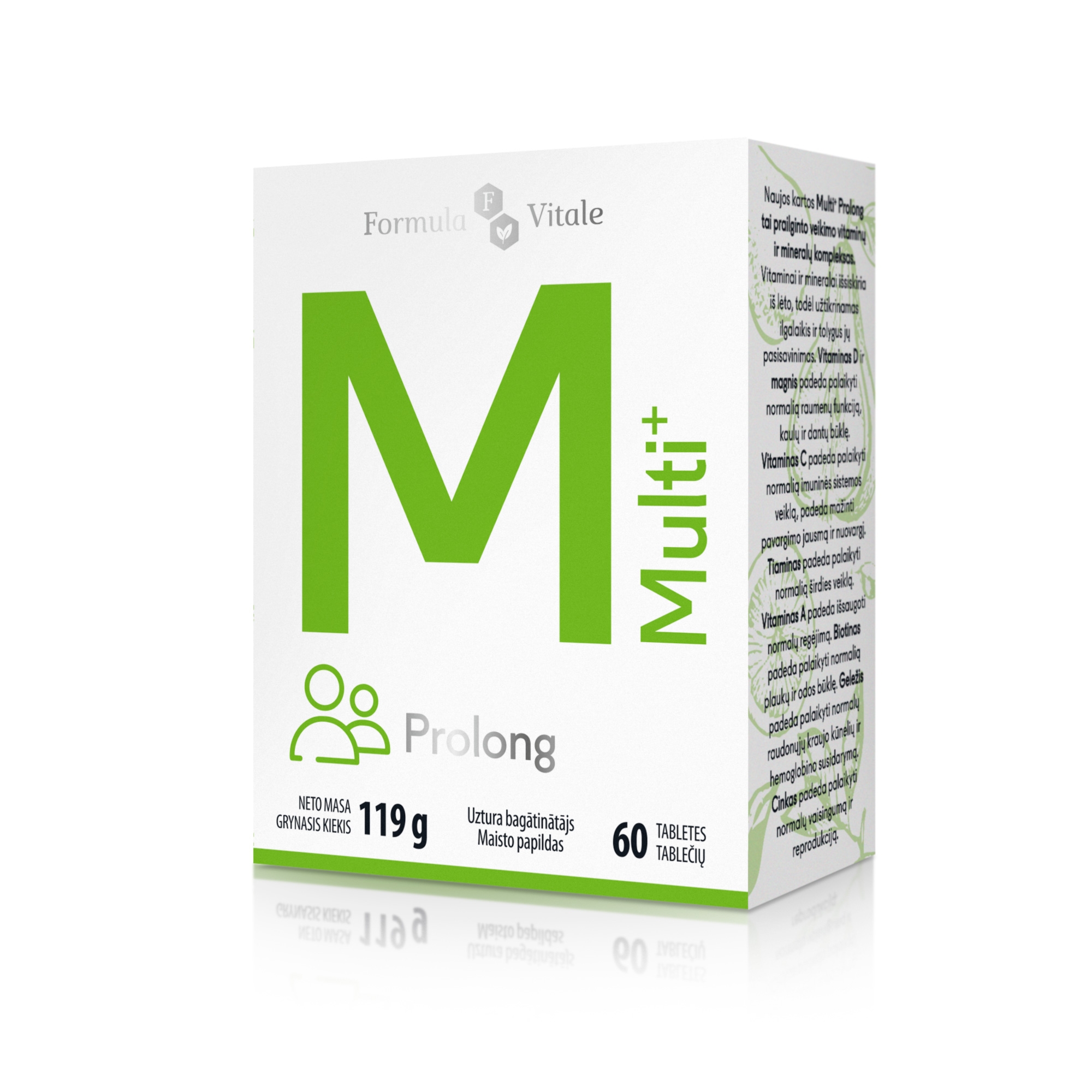 FORMULA VITALE MULTI+ prolong, N60 -  