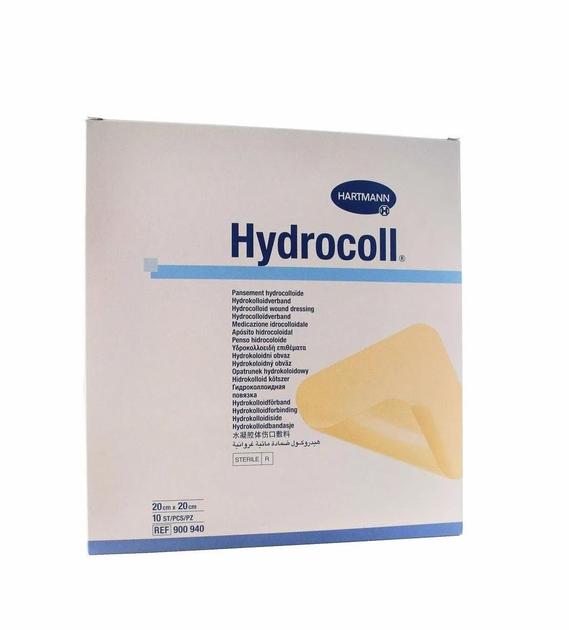 HYDROCOLL hidrokoloidinis tvarstis, 20 x 20cm, 10 vnt. -  