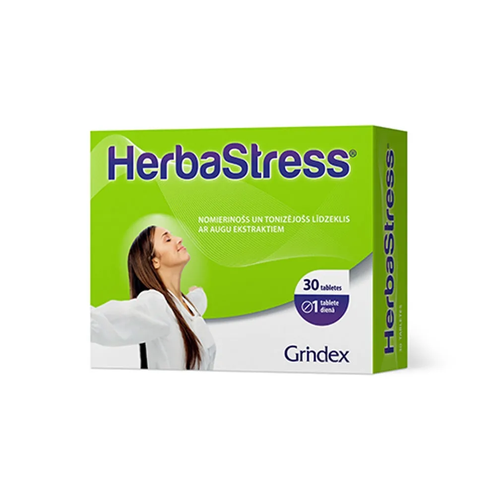 HERBASTRESS, 450 mg, 30 tablečių -  