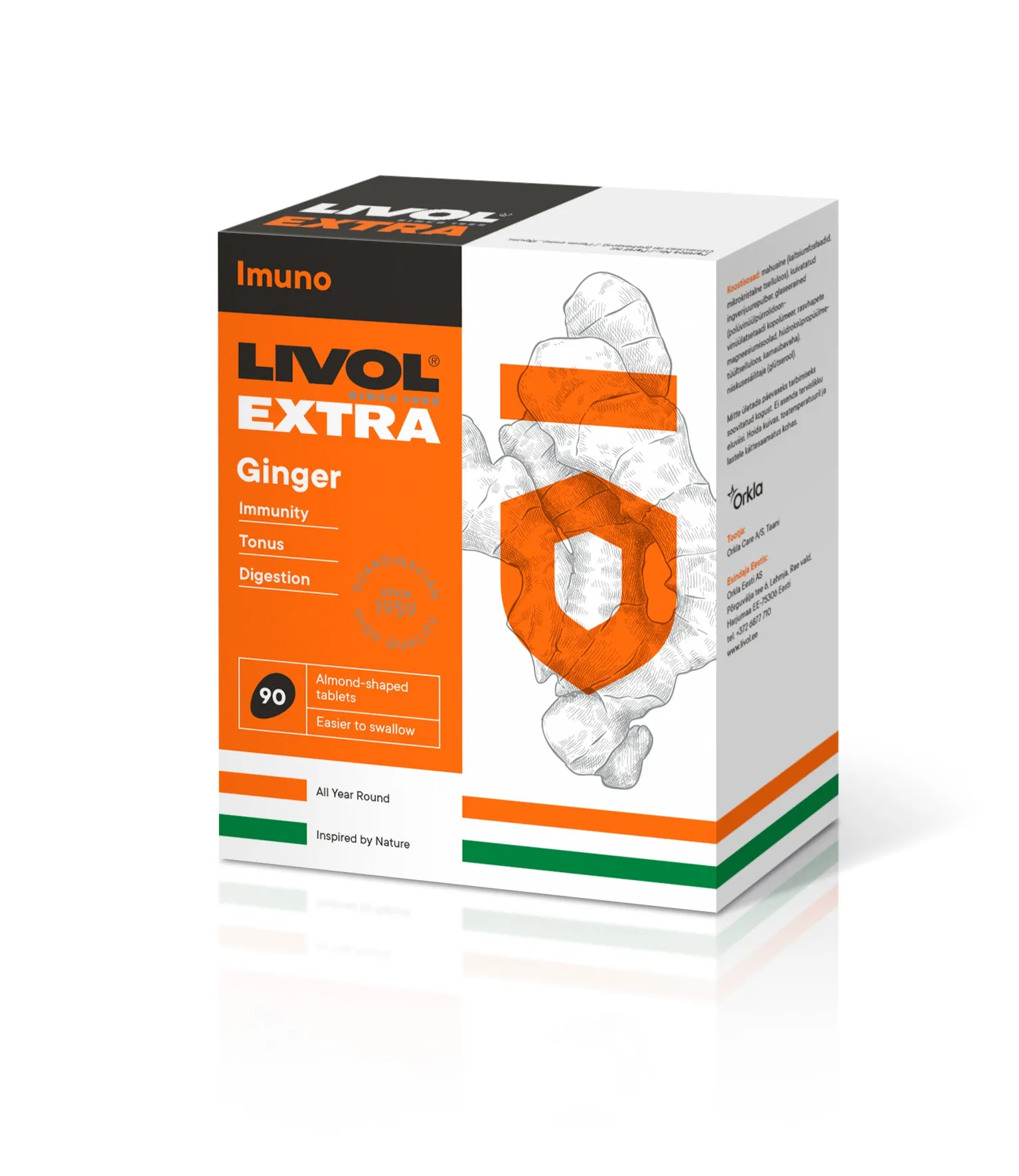 LIVOL EXTRA Imbieras, 90 tabl. -  