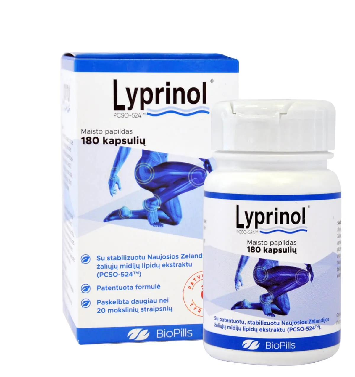 LYPRINOL PCSO-524, 180 kapsulių -  
