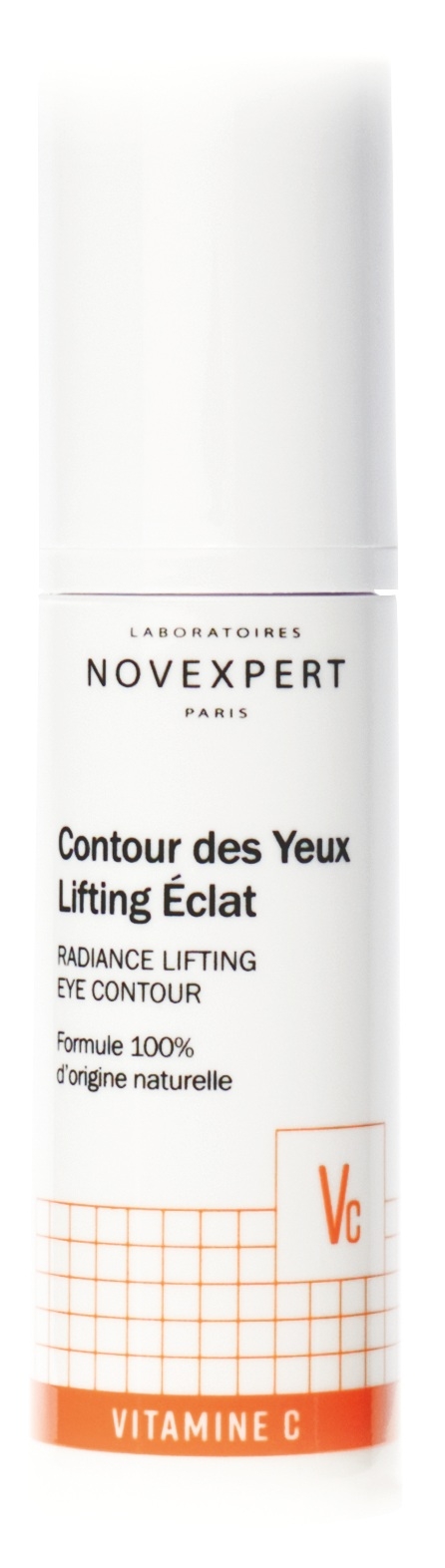 NOVEXPERT stangrinamasis paakių kremas su vitaminu C, 15 ml -  