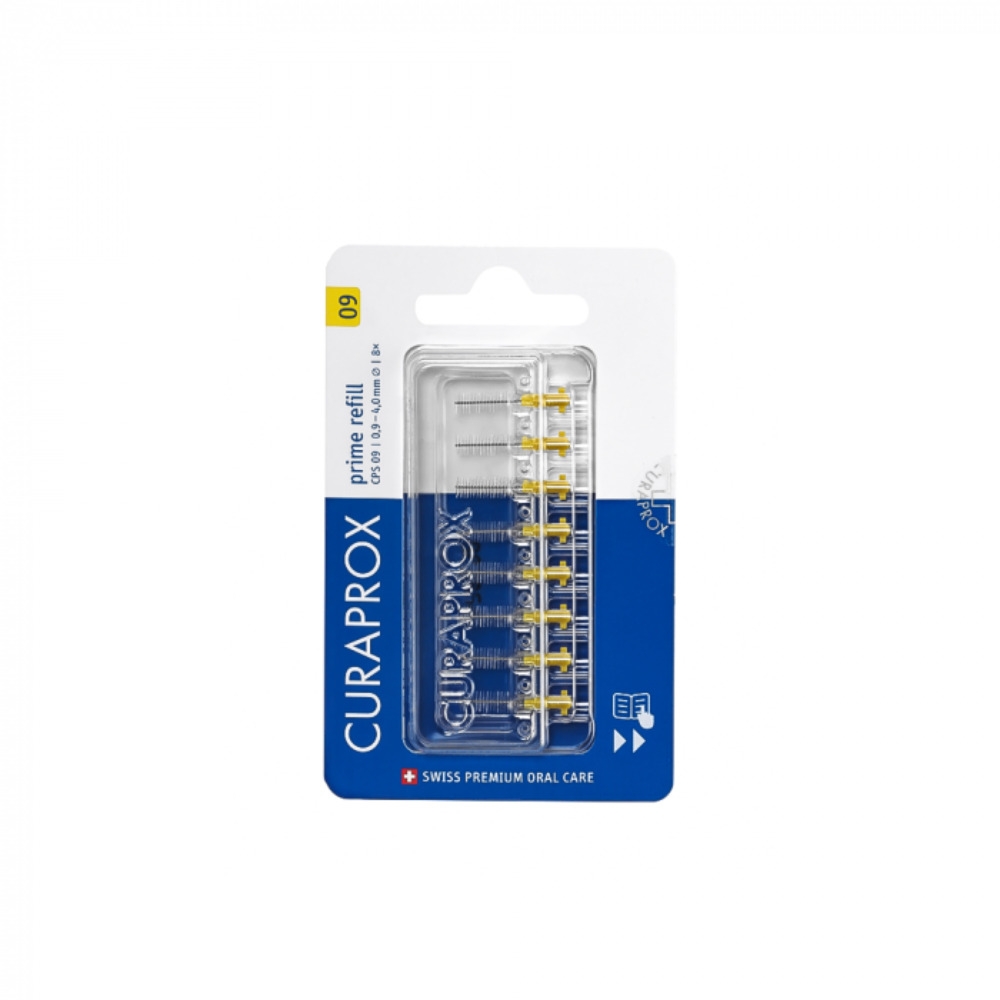 CURAPROX tarpdančių šepetėlių papildymas CPS PRIME 09, N8 -  