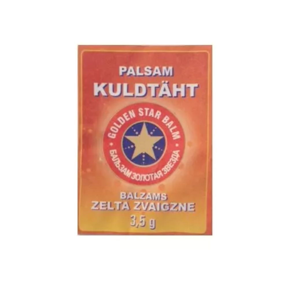 AUKSINĖ ŽVAIGŽDĖ balzamas, 3,5g -  