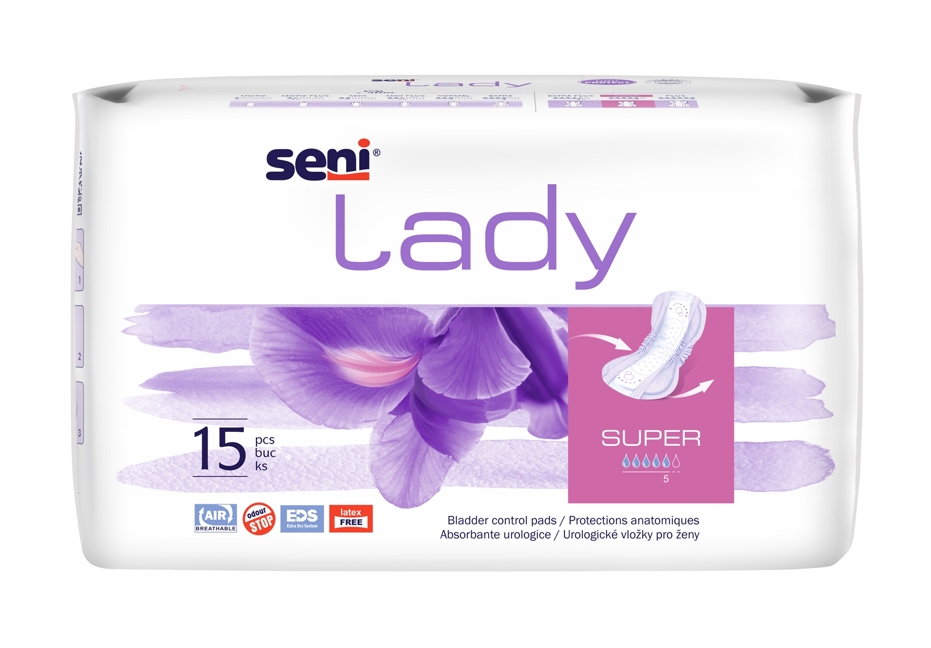 SENI Lady Super įklotai N15 -  