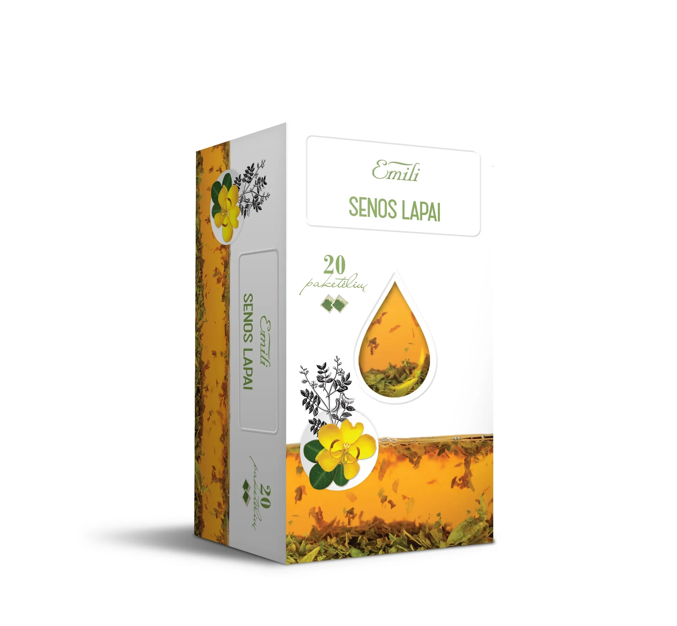 EMILI senos lapų arbata, 1.5g N20 -  