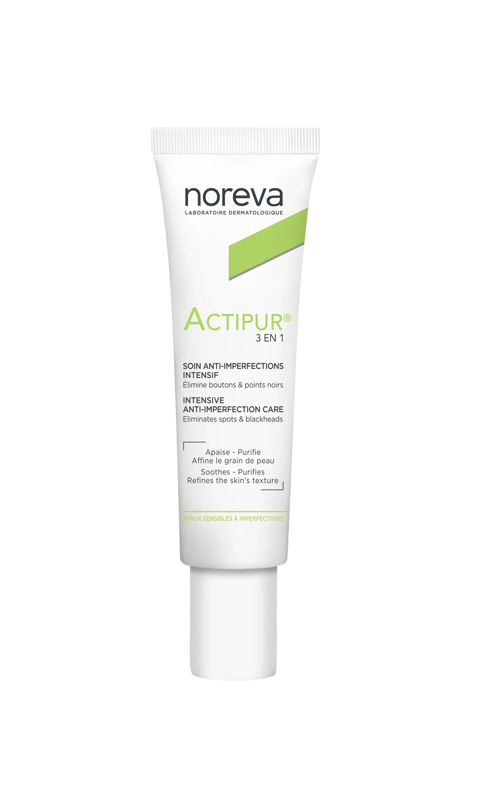 NOREVA priemonė nuo spuogų 3 in 1 ACTIPUR, 30ml -  