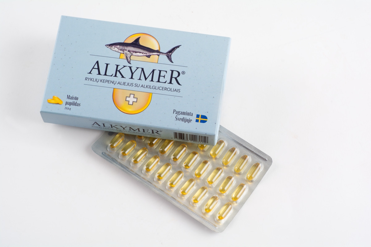 ALKYMER MAISTO PAPILDAS, 60 KAPS. (NATUMIN PHARMA, ŠVEDIJA) -  