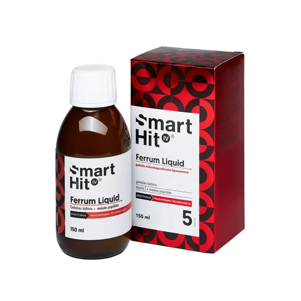 SMARTHIT IV FERRUM LIQUID, 150ml -  